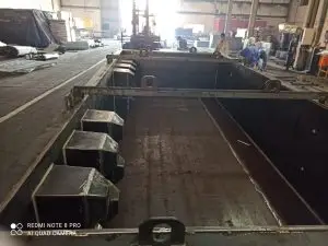 Heavy-duty precast steel mould for concrete production